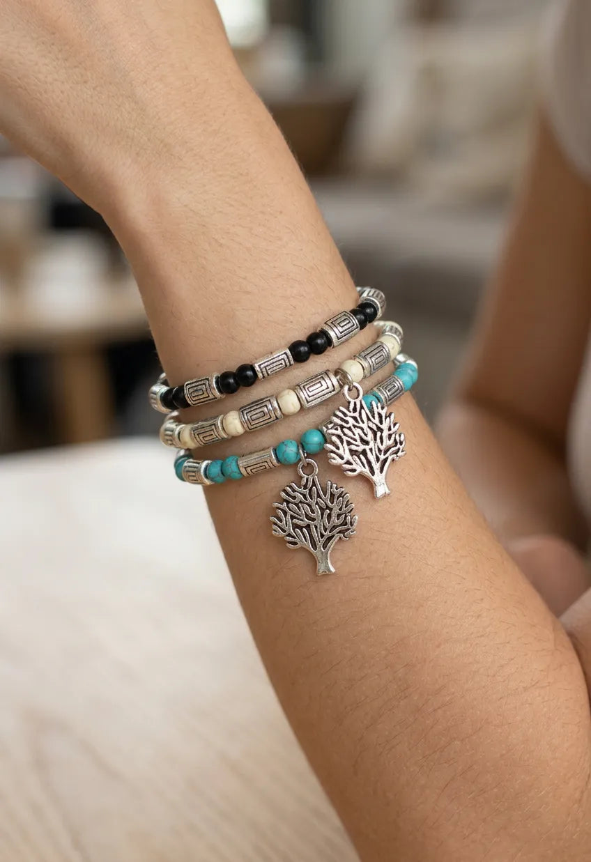Tree of Life 3pk Bracelets